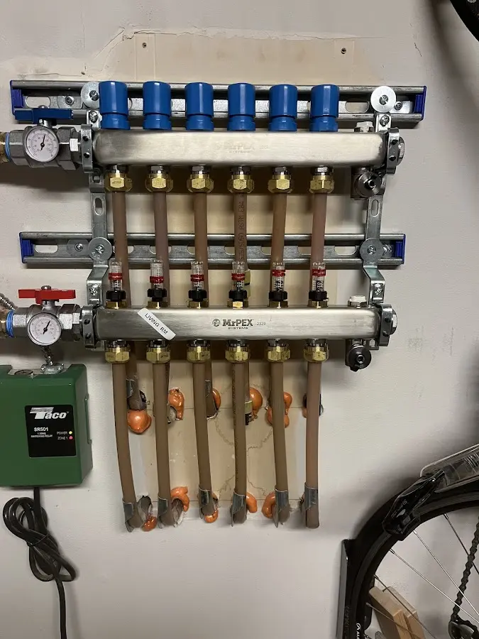 Plumber performing Leak Detection at a residential property in Lee